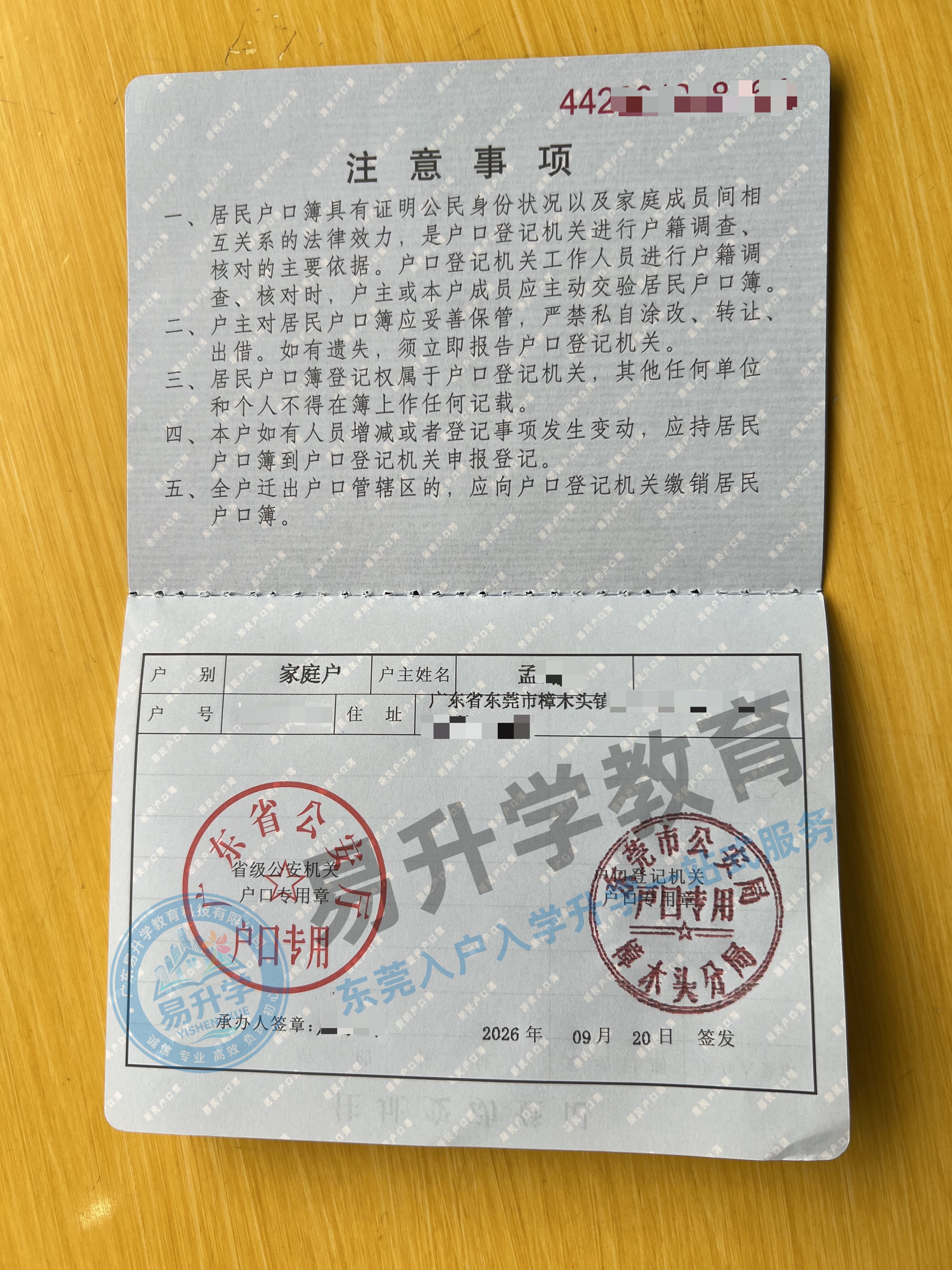 安家樟木头享优质民生！孟女士零资质10天稳妥入户｜樟木头落户案例